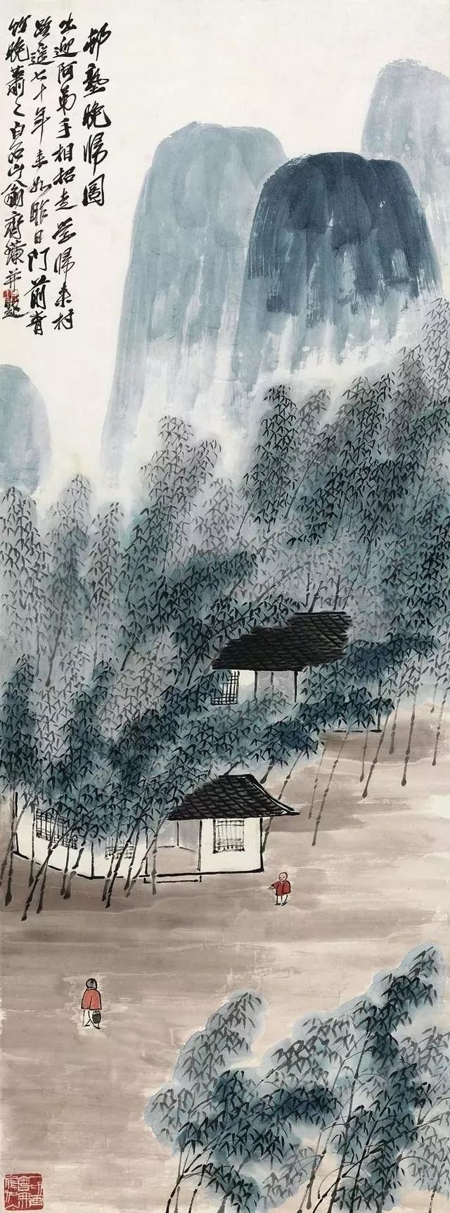 百年间 这四个人把国画的文脉传承了下来
