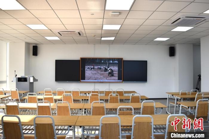该校考古专业教学环境。　浙大城市学院考古学系提供
